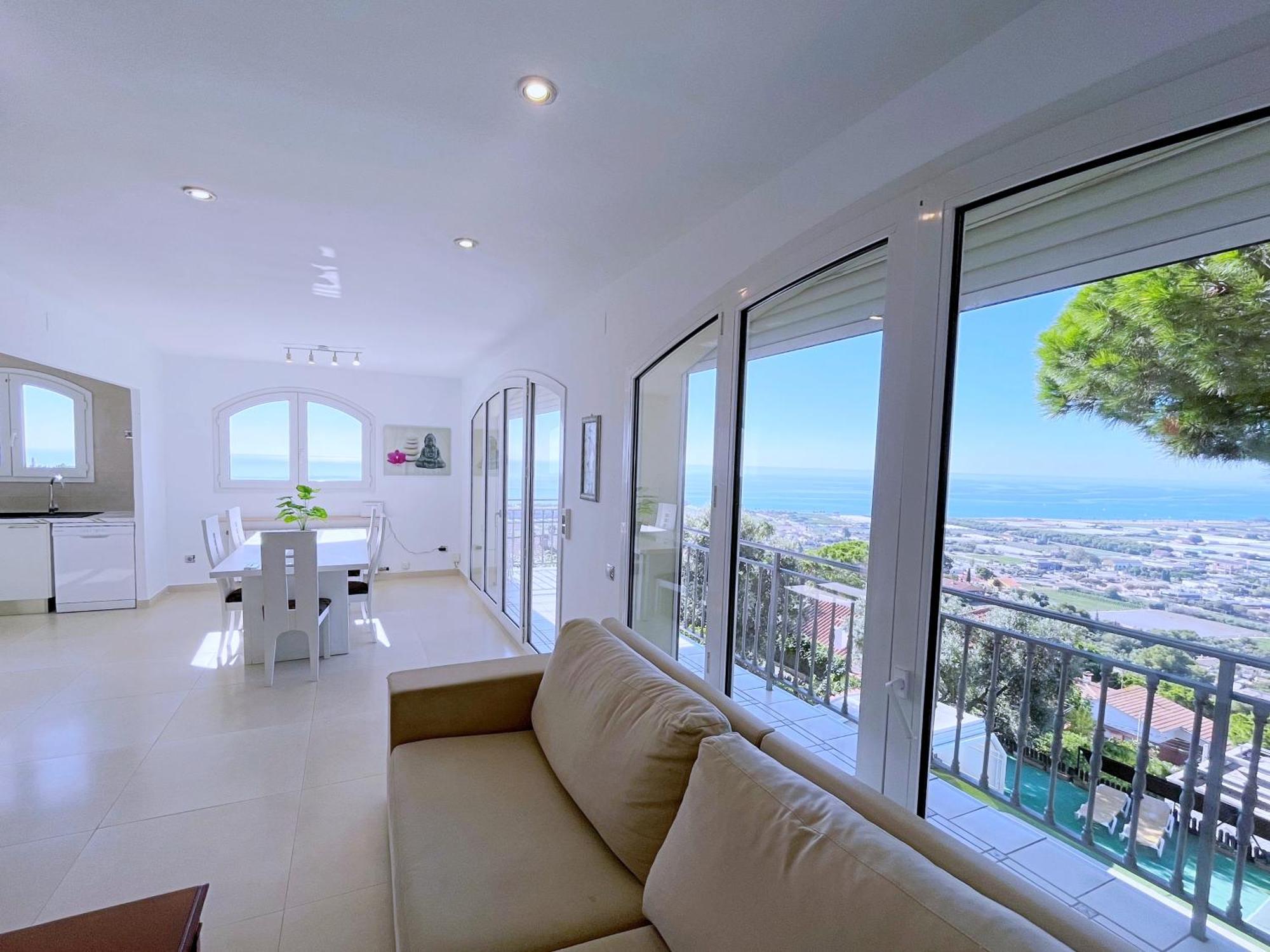Villa Con Piscina Privada Climatizada 29ºc Santa Susanna Bagian luar foto